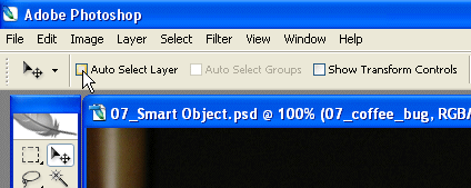 auto select layer